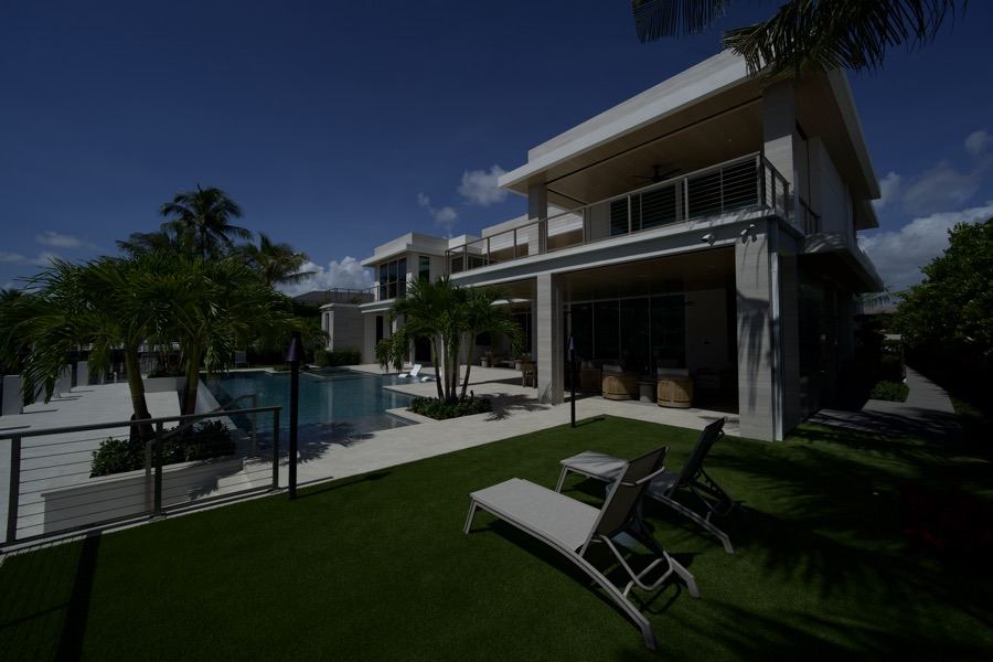 Selected RAW exposure before editing for hdr exterior sample 03