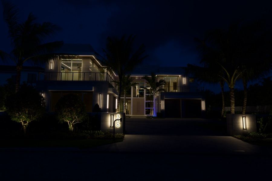 Selected RAW exposure before editing for twilight / day-to-dusk sample 05